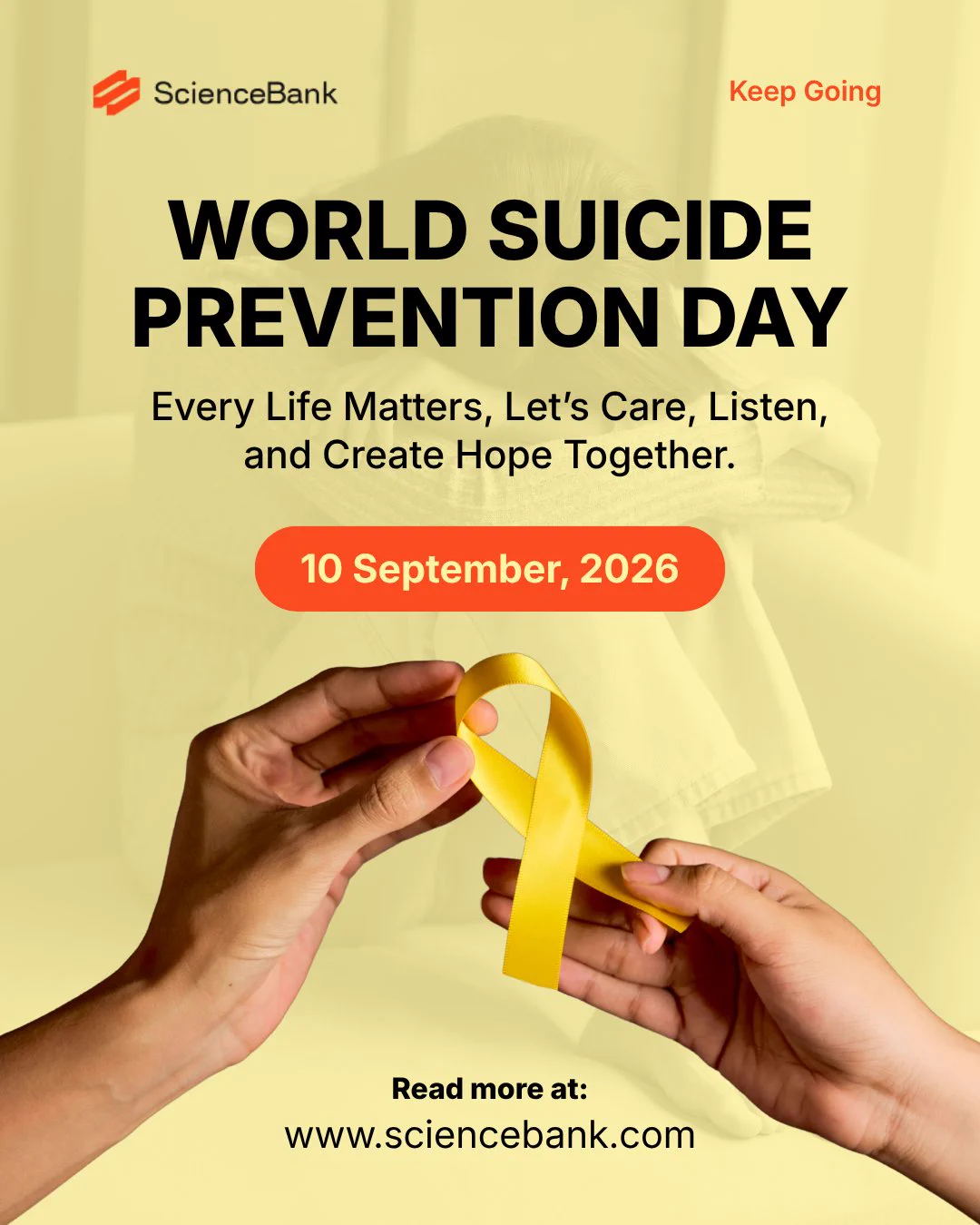 World Suicide Prevention Day — keep going
