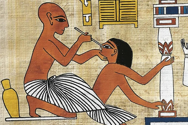 Cover of The Edwin Smith Papyrus: Updated Translation of the Trauma Treatise and Modern Medical Commentaries by Gonzalo M. Sanchez and Edmund S. Meltzer. The co