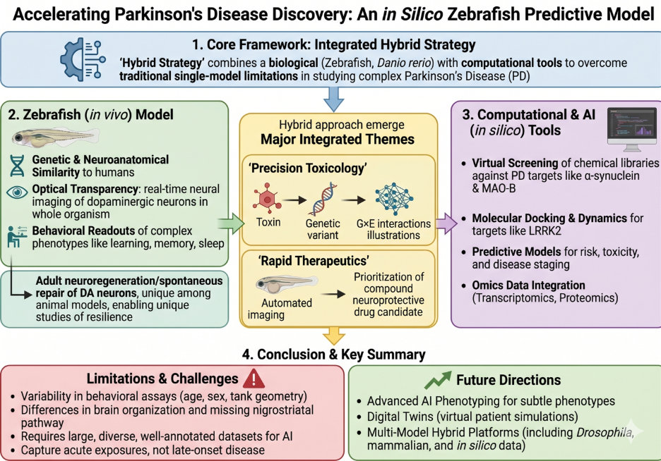 Accelerating Parkinson’s Disease Discovery: An in silico Zebrafish Predictive Model.